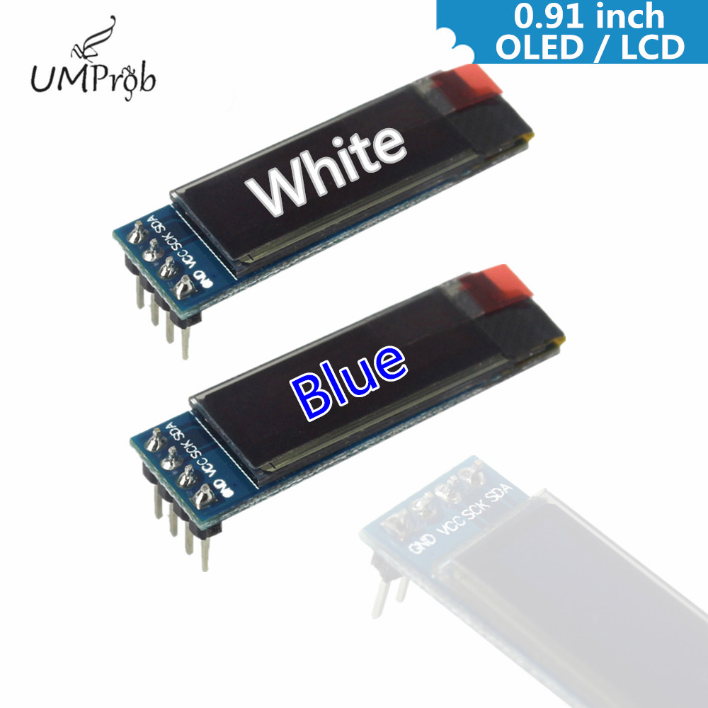 Ssd1306 - 0.91 Inch 128x32 IIC I2C White