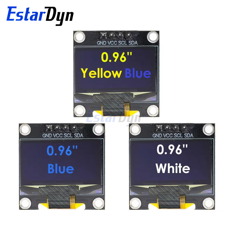 Ssd1306 - 0.96 inch IIC SPI Serial 7/4Pin