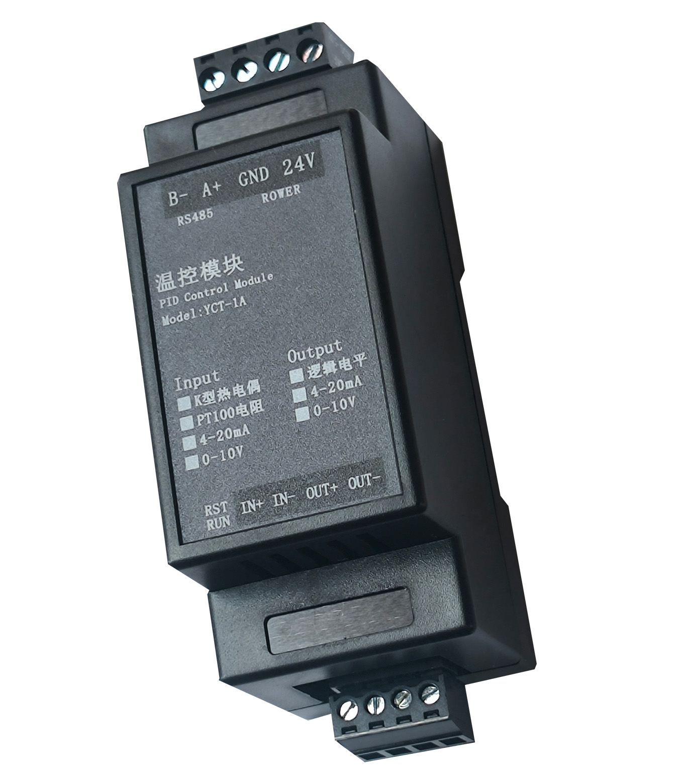 Thermocouple Module K Type - RS485 Temperature Control Module, PLC Rail