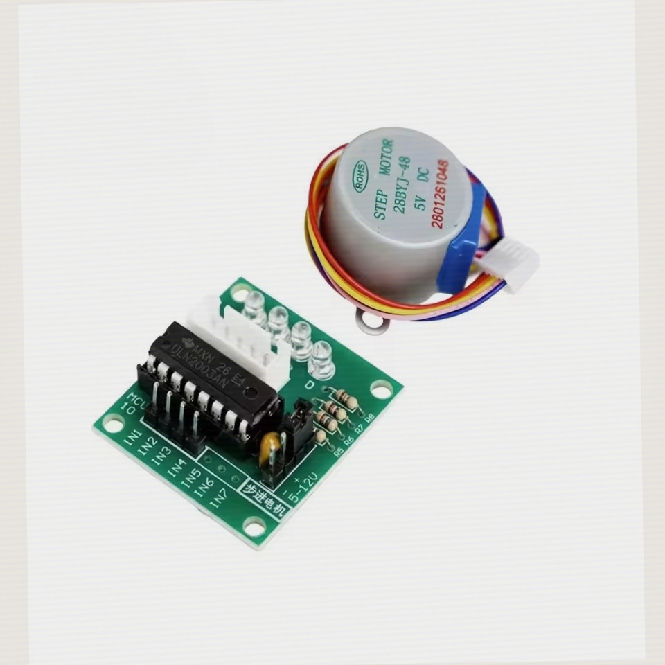 Stepper Motor 28Byj - ULN2003 Driver 28BYJ-48 5V 4-Phase Geared
