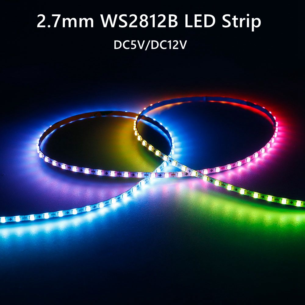 Ws2812B Strip 5V - 2.7mm WS2812B LED Strip Ultra Narrow