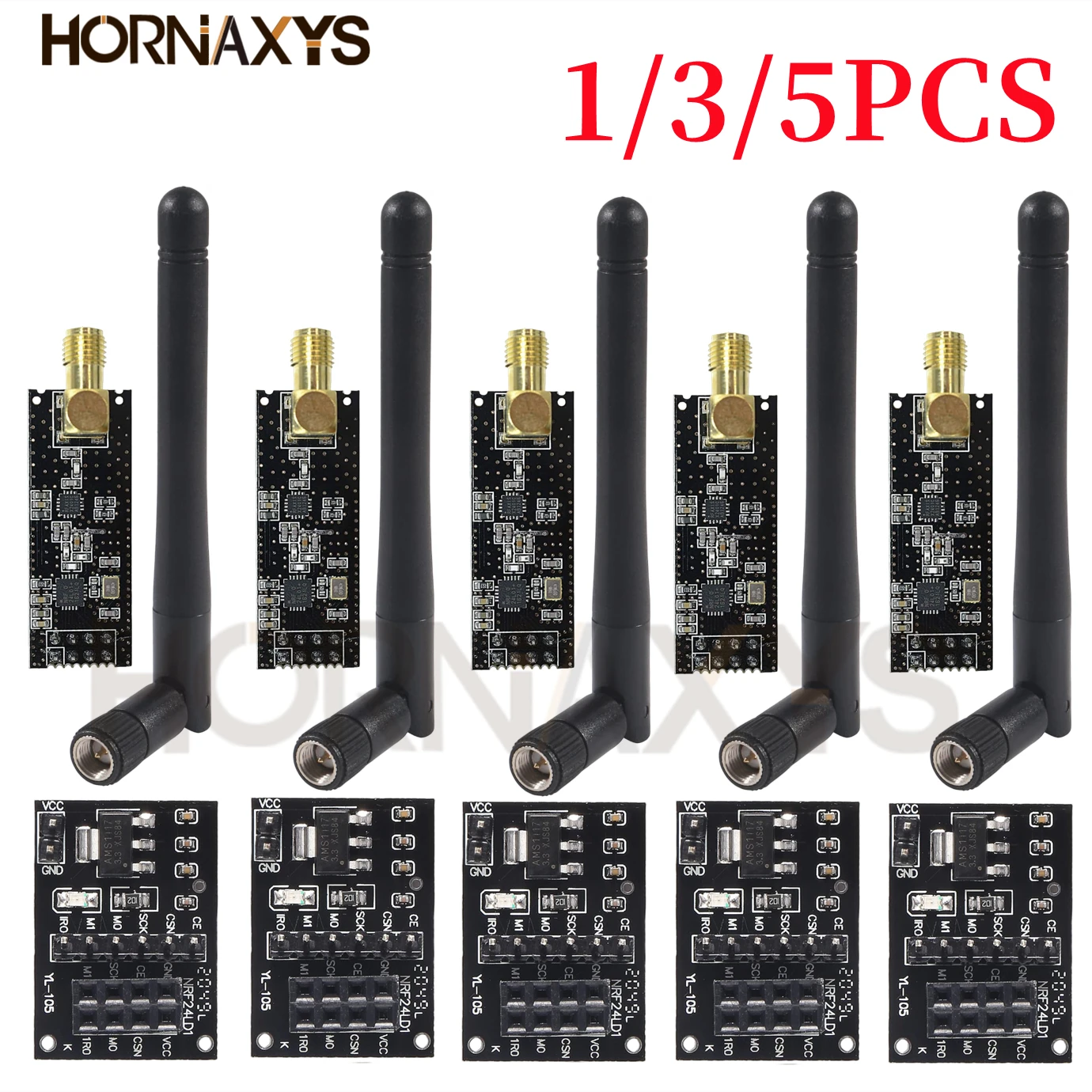 Nrf24L01 - 5 Uds NRF24L01 + PA +