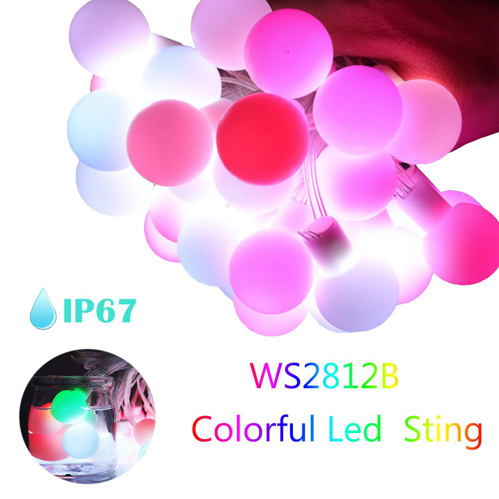 WS2812b LED Round Ball String  - Ws2812B Strip 5V 评论和价格
