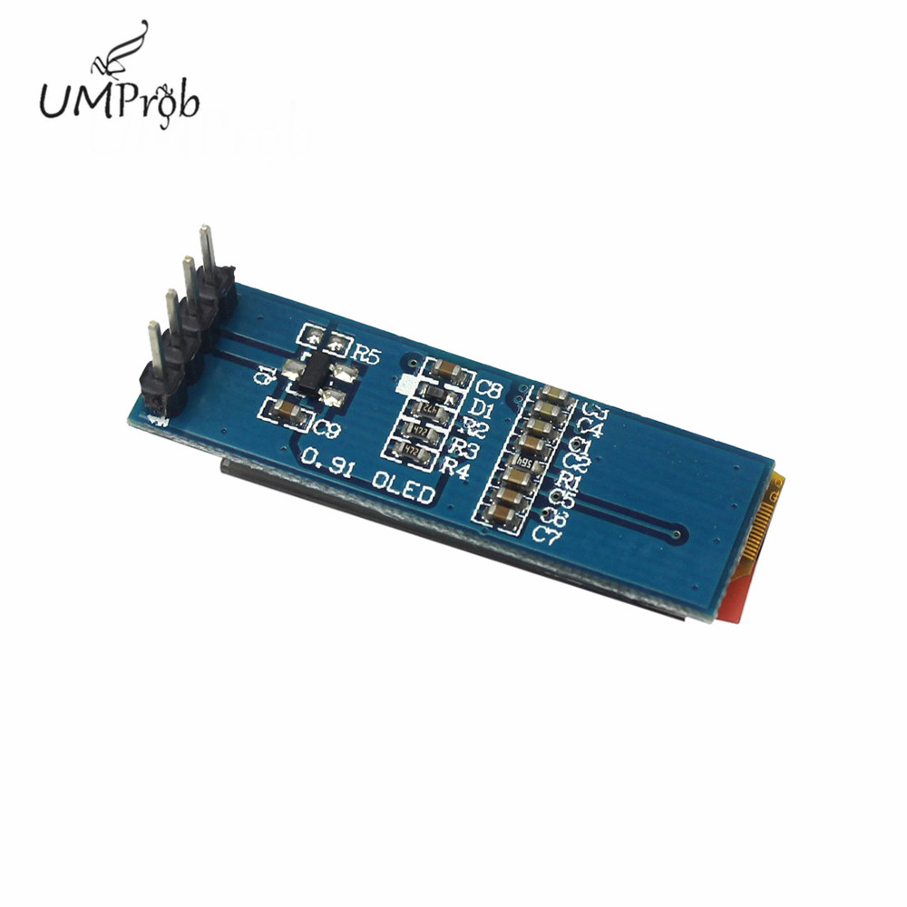 0.91 Inch 128x32 IIC I2C White - Ssd1306 评论和价格