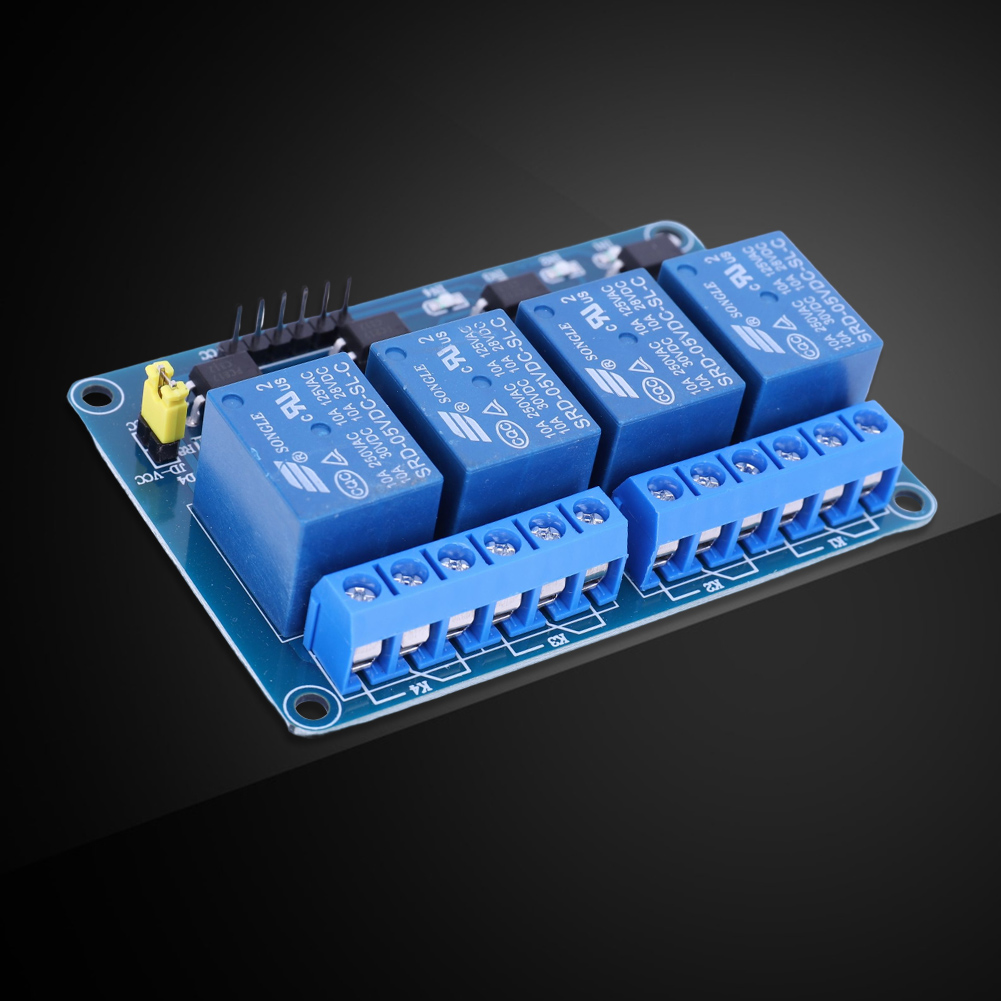 5V 12V 4 Channel Relay Board w - Relay Module 4 Channel 评论和价格
