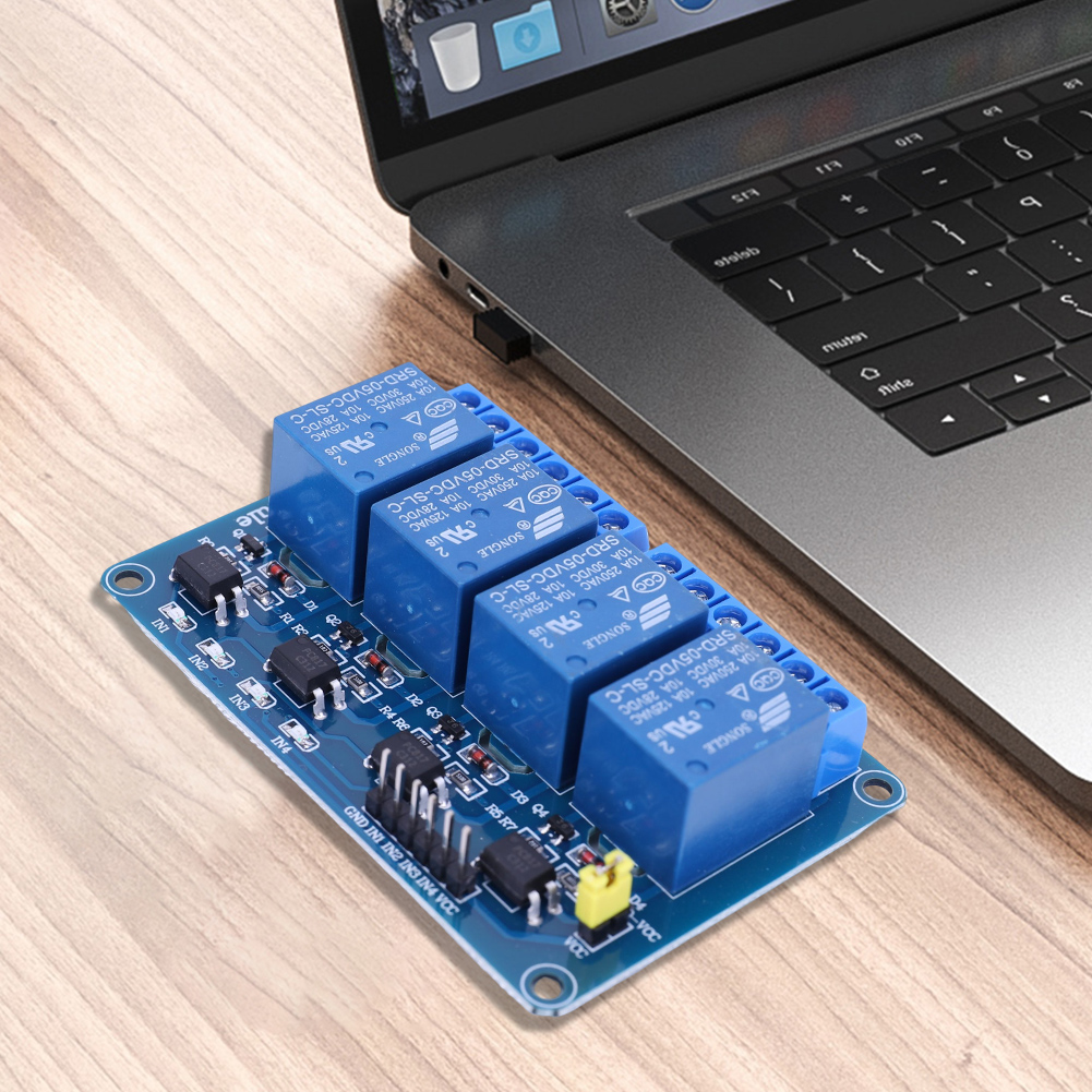5V 12V 4 Channel Relay Board w - Relay Module 4 Channel 评论和价格