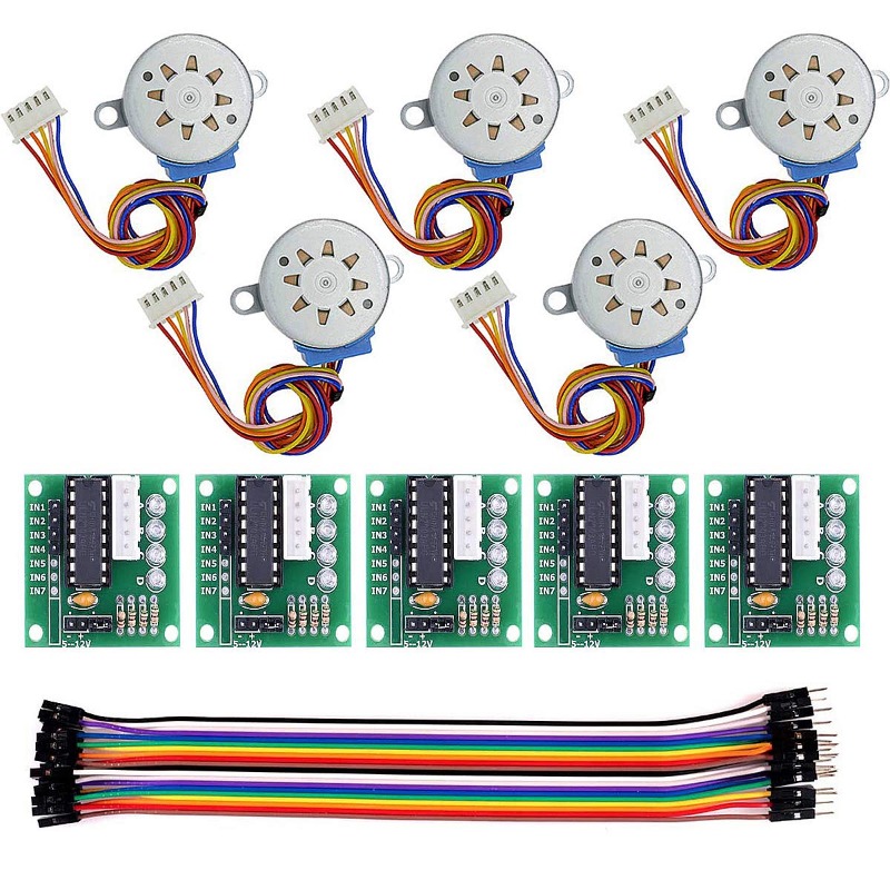 5Sets ULN2003 28BYJ-48 5V Step - Stepper Motor 28Byj 评论和价格