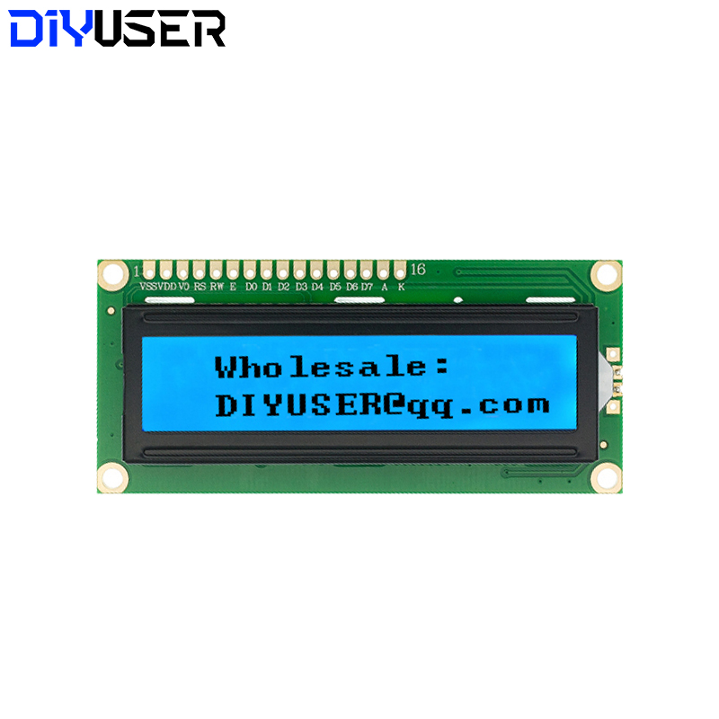 LCD1602 1602 LCD Module Blue / - Lcd 1602 评论和价格