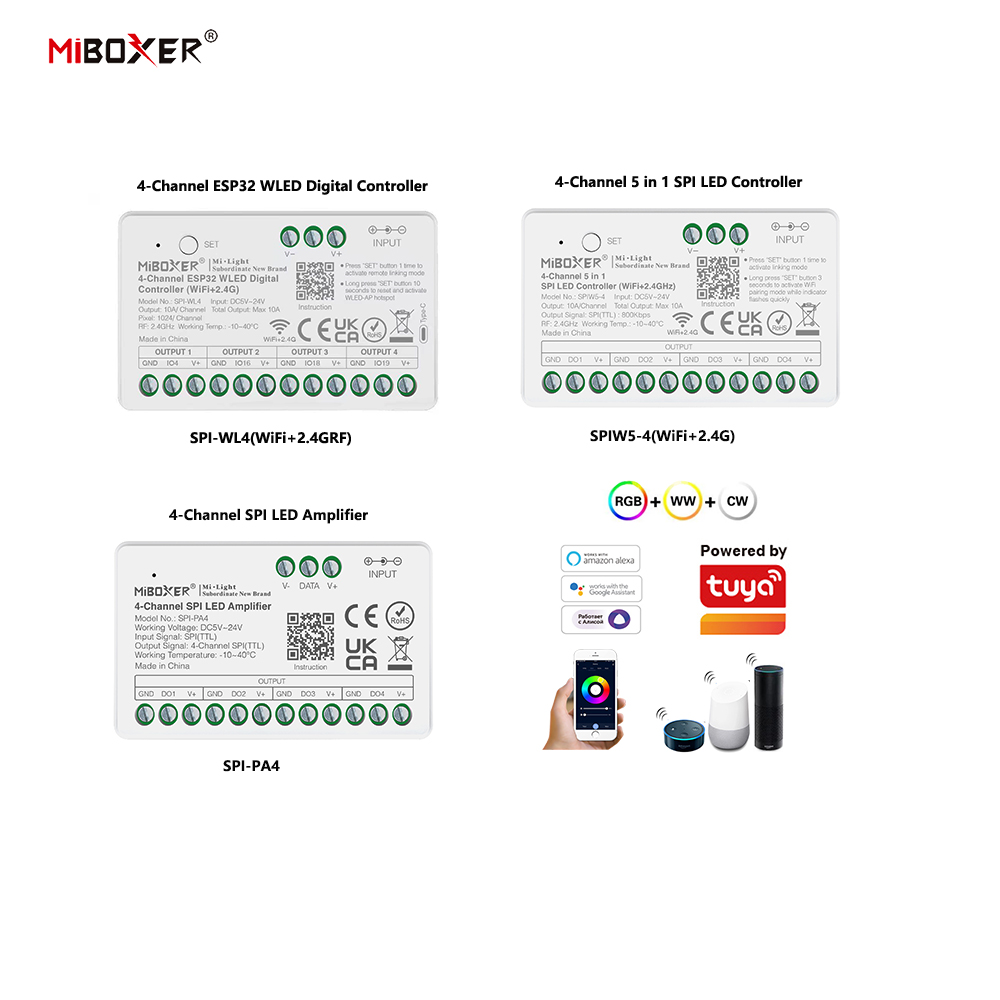 Miboxer SPIW5-4 5in1 SPI LED C - Ws2812B 评论和价格