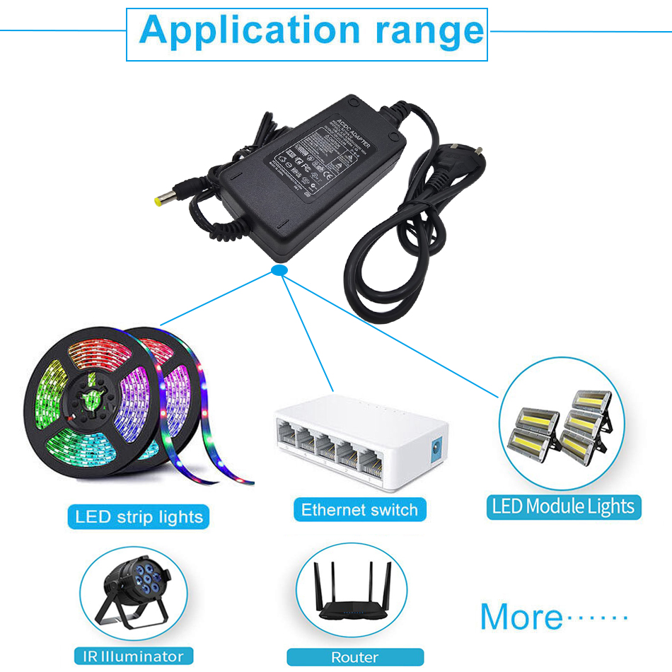 50W 5V 10A LED Power Supply Ad - Ws2812B Strip 5V 评论和价格
