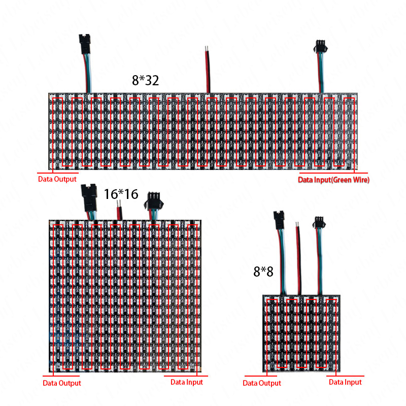 LED Digital Pixels Screen WS28 - Ws2812B 评论和价格