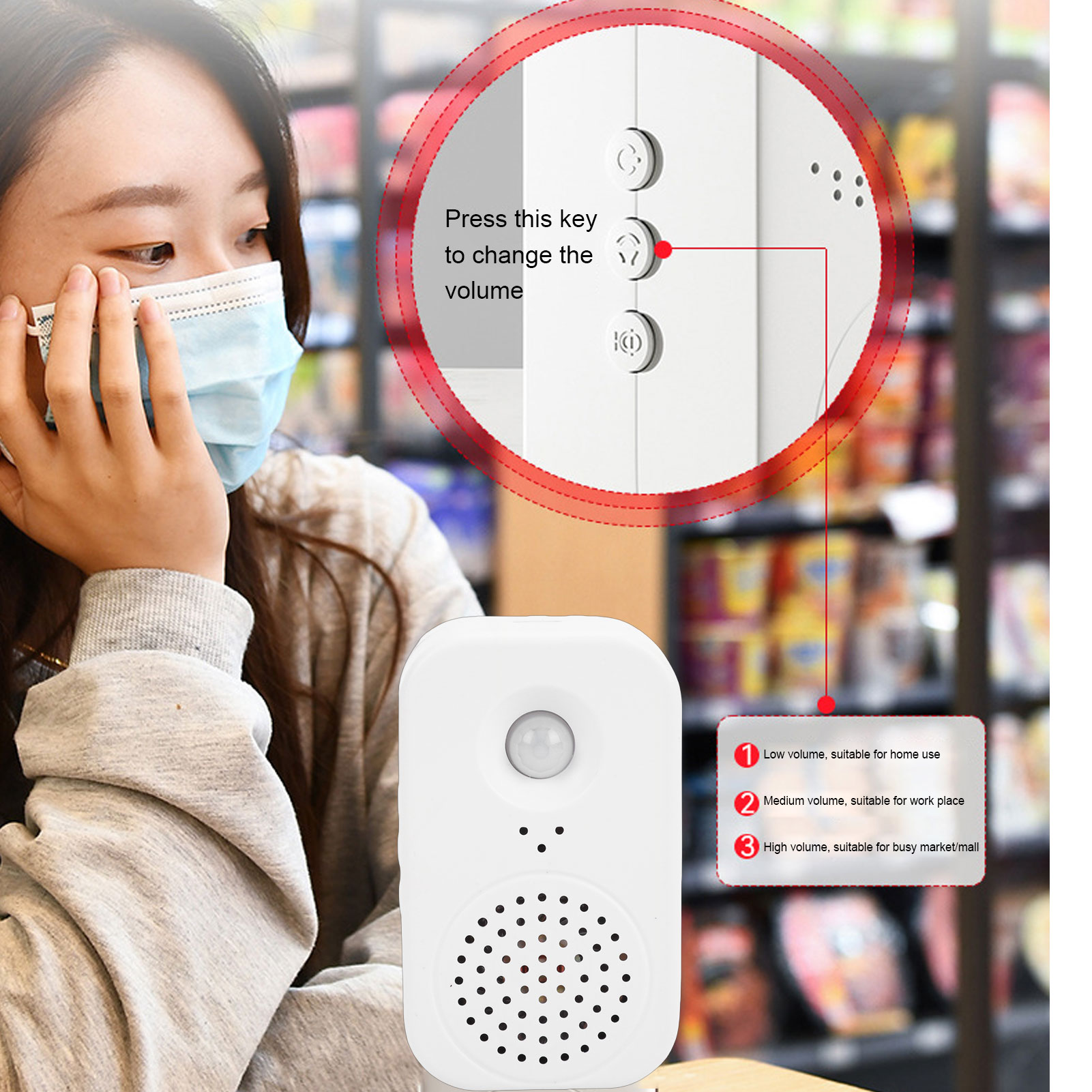 PIR Motion Sensor Activated Vo - Pir Motion Sensor 评论和价格