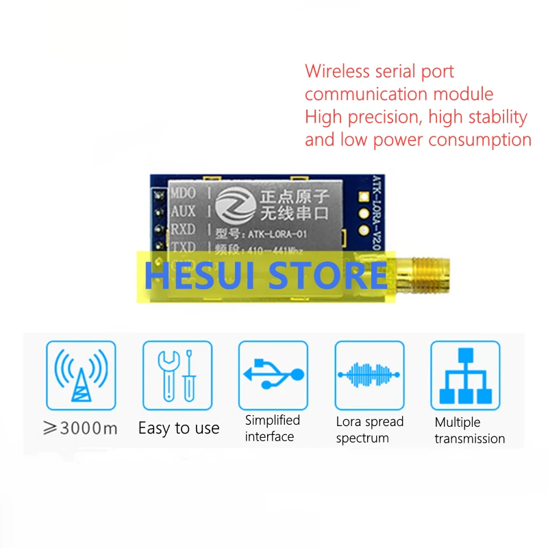 ATK-LORA-01 LORA module Wirele - Lora Sx1278 评论和价格