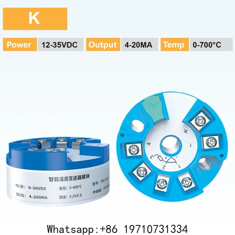 4-20mA Temperature Transmitter - Thermocouple Module K Type 评论和价格