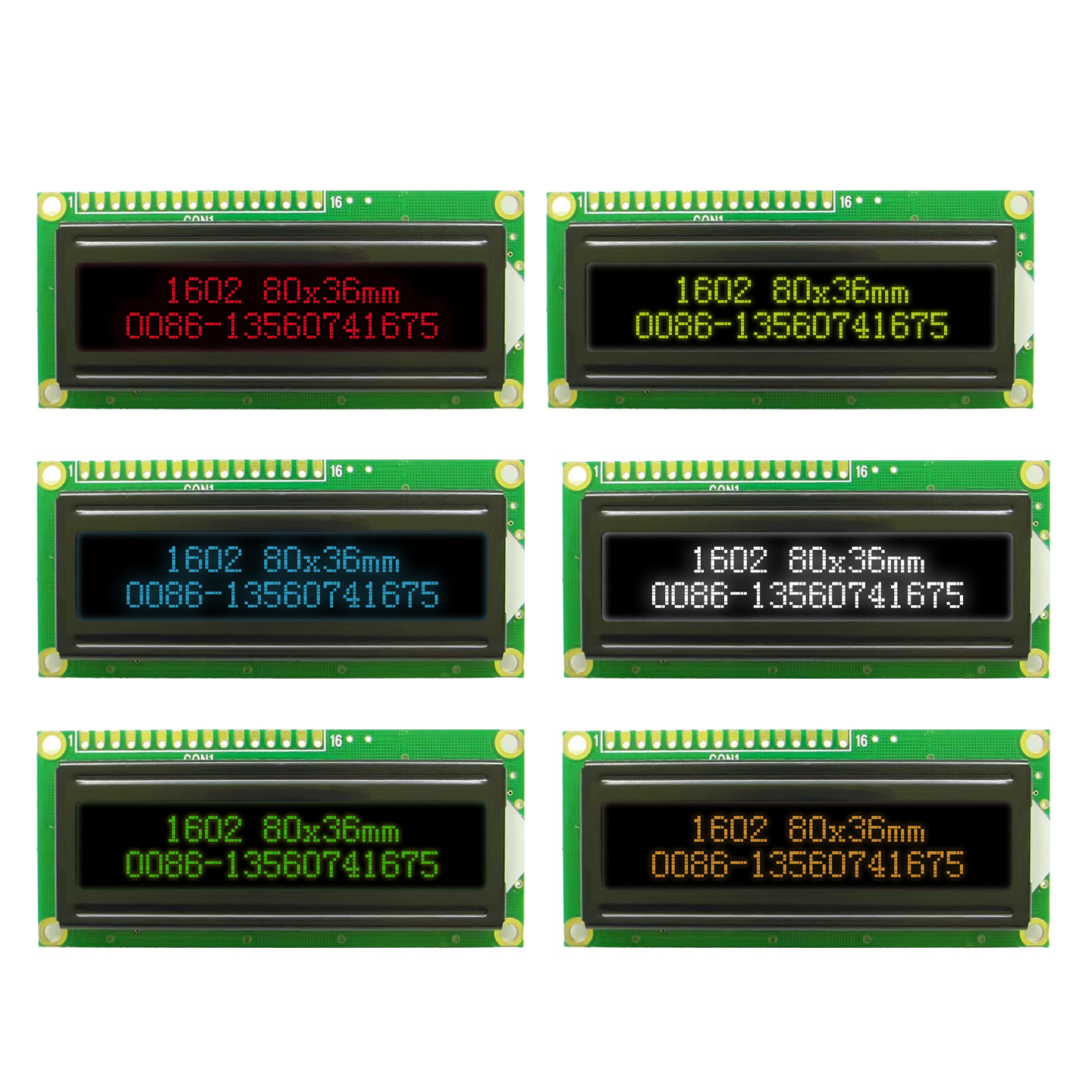 1602 16x2 1602A Lcd Display Mo - Lcd 1602 评论和价格