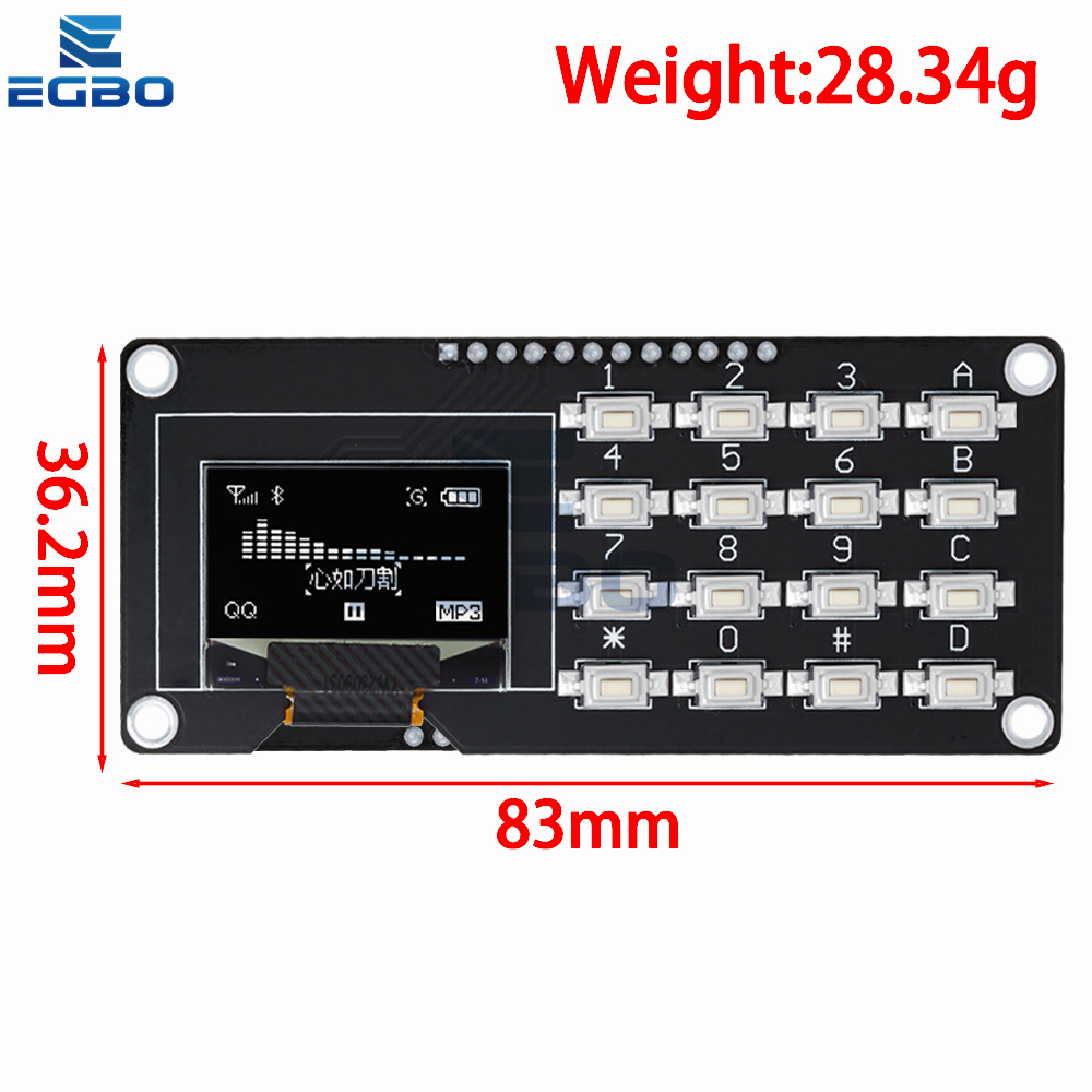 product 0.96 inch OLED IIC Whi - Oled Display 0.96 评论和价格