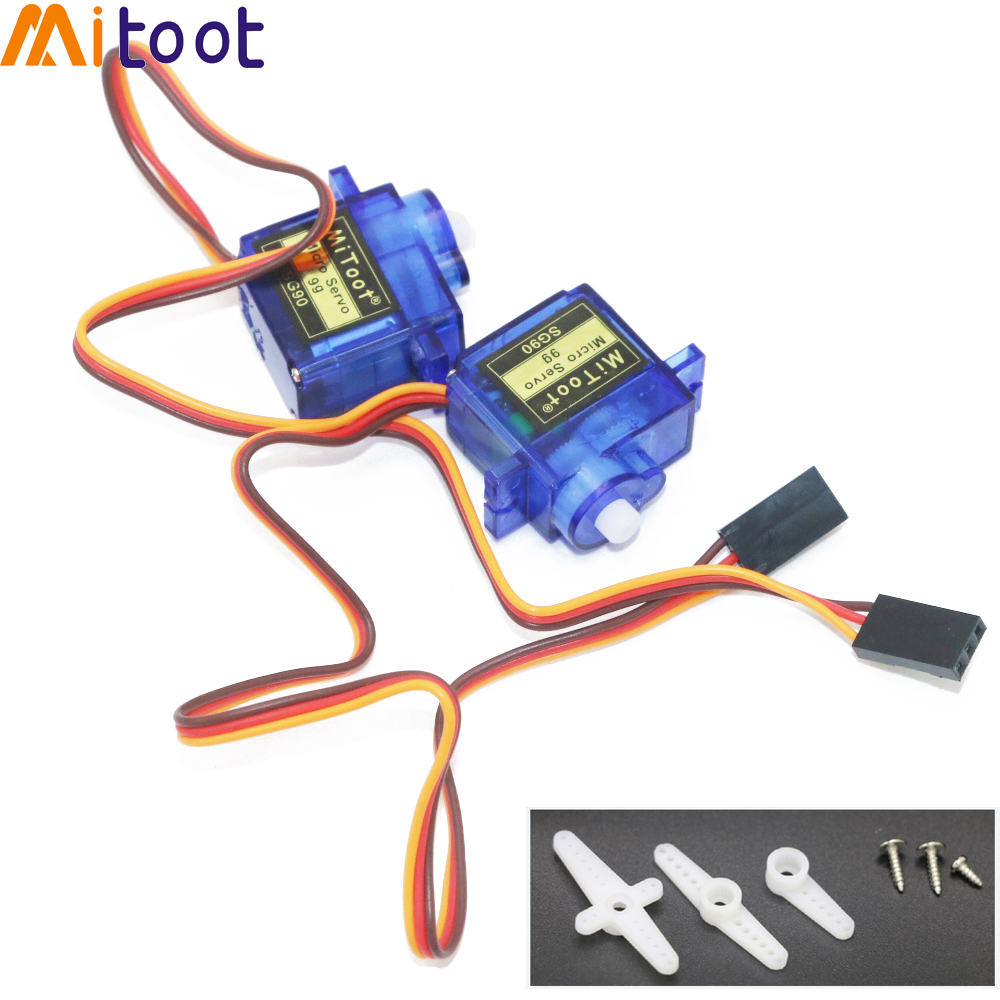 1/2/5pcs Mitoot Rc Mini Micro  - Servo Sg90 评论和价格