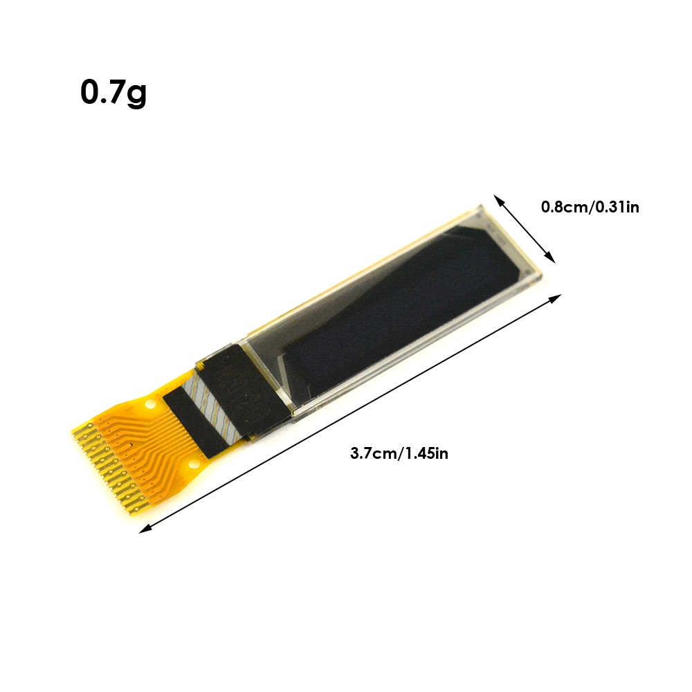 0.69 inch OLED Module White Co - Ssd1306 评论和价格