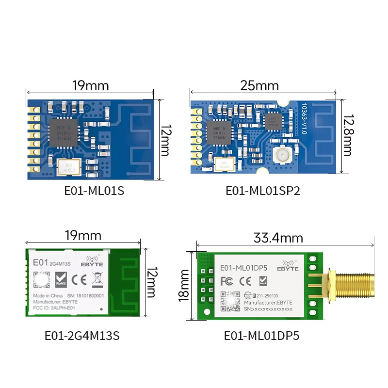2pcs nRF24L01+ PA LNA 2.4GHz W - Nrf24L01 评论和价格
