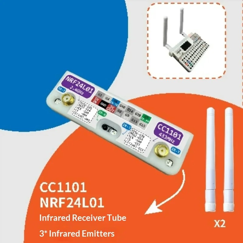 M5Stack CardPuter 3 In 1 RF Mo - Nrf24L01 评论和价格