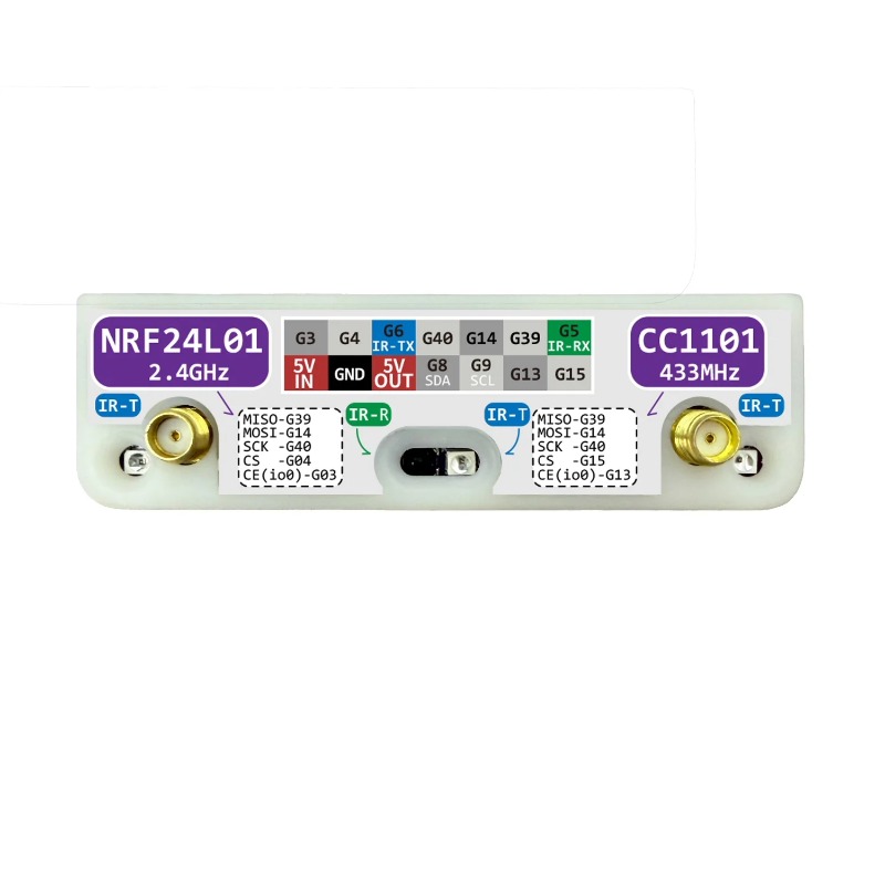 M5Stack CardPuter 3 In 1 RF Mo - Nrf24L01 评论和价格