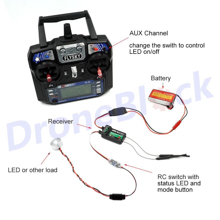 Multi-mode RC Remote Electroni - Relay Module 1 Channel 评论和价格