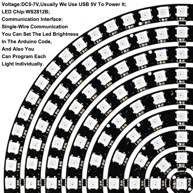1 Piece SMD5050 RGB Pixel WS28 - Ws2812B 评论和价格