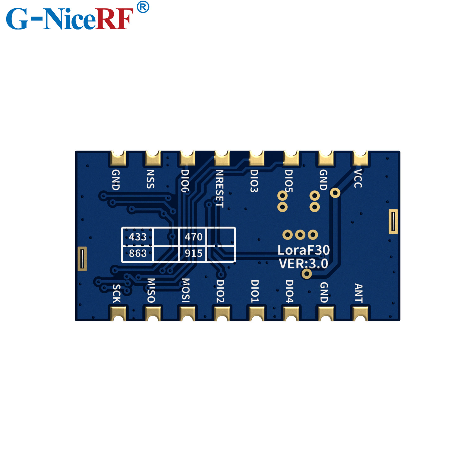 G-NiceRF | 2PCS LoRa1278F30 1W - Lora Sx1278 评论和价格