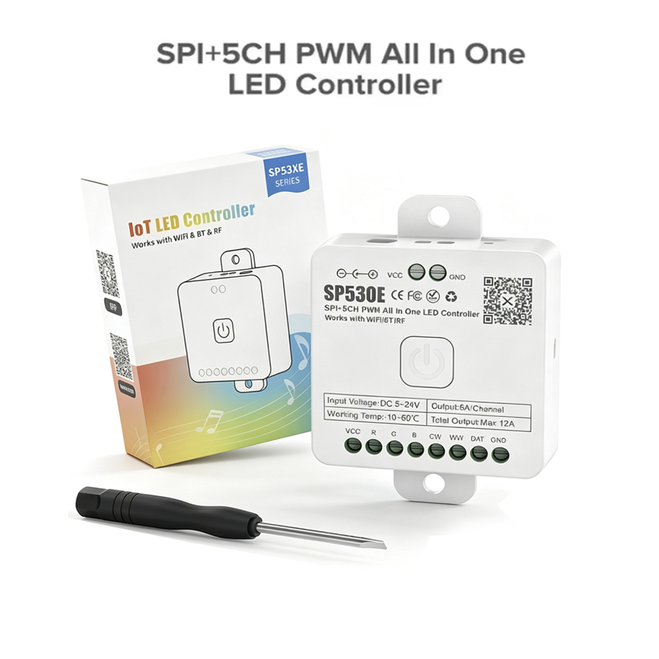 SP530E All In One LED Controll - Ws2812B Strip 5V 评论和价格