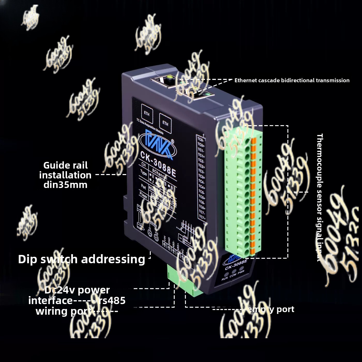 apply to 8CH Fully Isolated K- - Thermocouple Module K Type 评论和价格