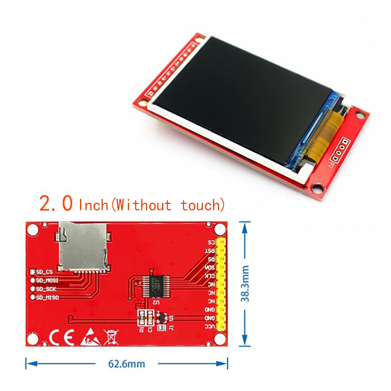 1.44/1.8/2.0/2.2/2.8 Inch TFT  - Ili9341 评论和价格