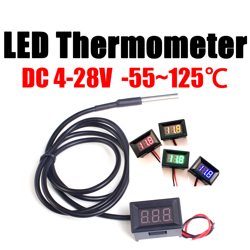DC 12V 24V DS18b20 LED Digital - Ds18B20 评论和价格