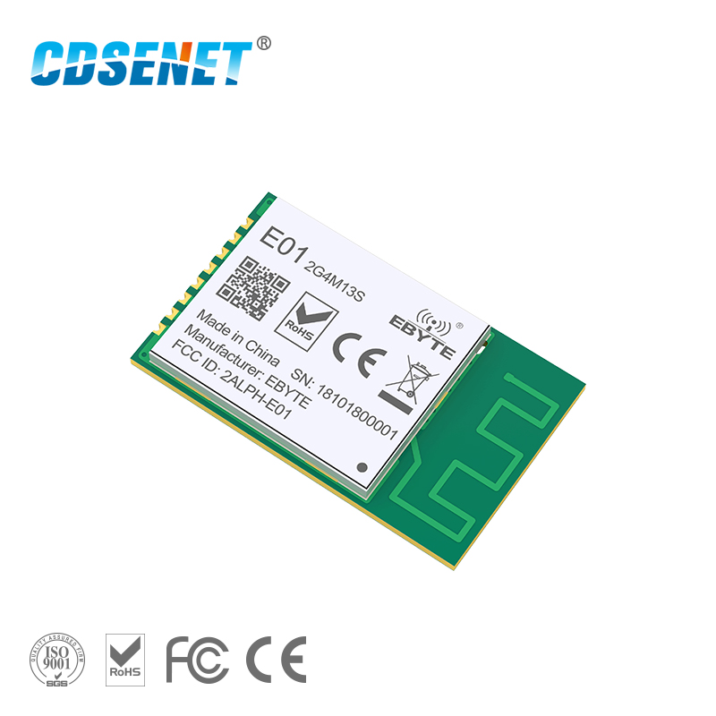 5pcs nRF24L01P 2.4GHz 20mW E01 - Nrf24L01 评论和价格