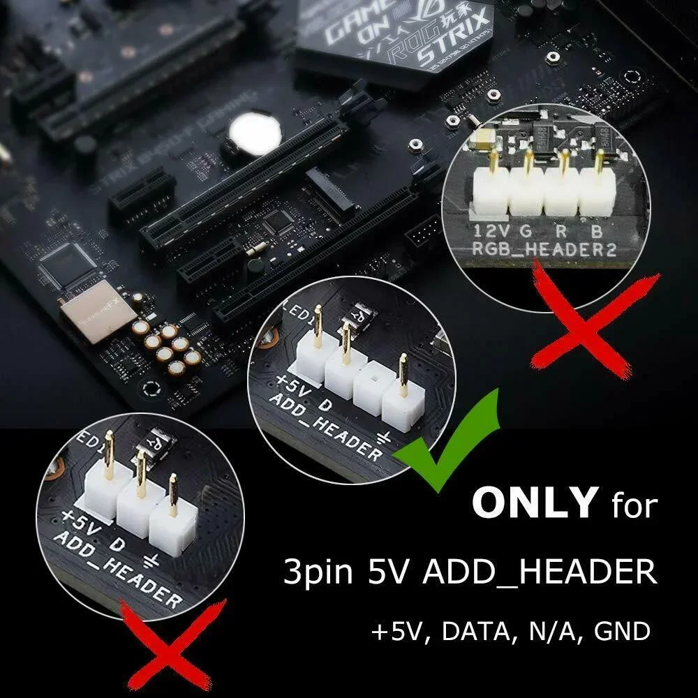PC LED Strip Light WS2812b ARG - Ws2812B Strip 5V 评论和价格