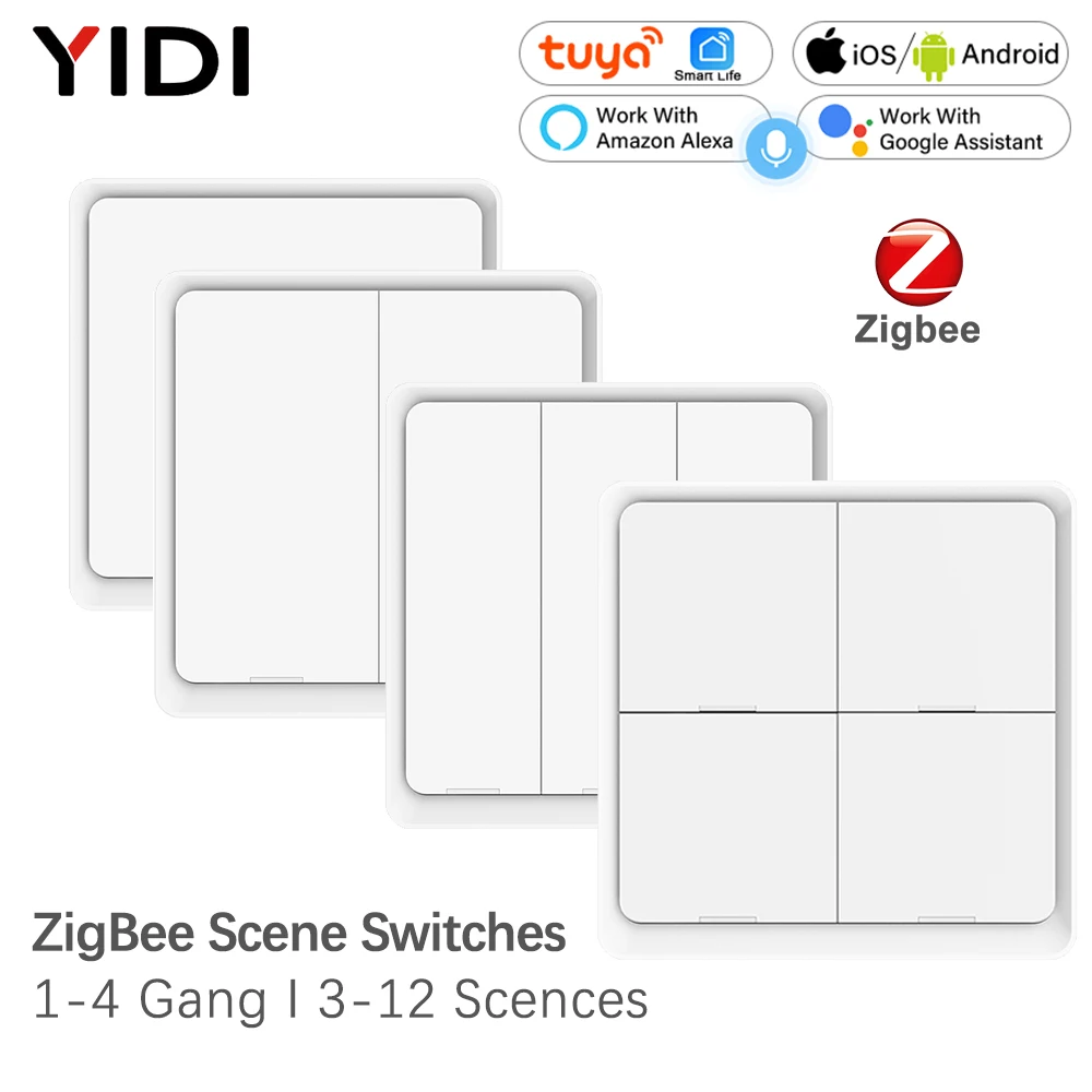 ZigBee Wireless 4 Gang 12 Scen - Relay Module 1 Channel 评论和价格