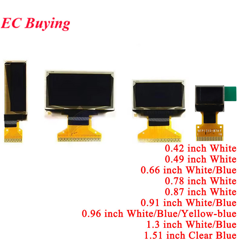 OLED Display LCD 0.42 0.49 0.6 - Ssd1306 评论和价格