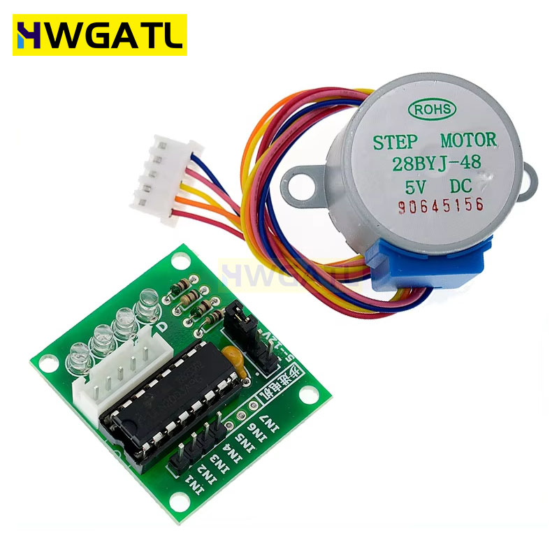 HWGATL 5V 4-Phase 28BYJ-48 DC  - Stepper Motor 28Byj 评论和价格