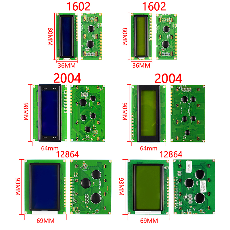 LCD Module Blue Green Screen F - Lcd 1602 评论和价格