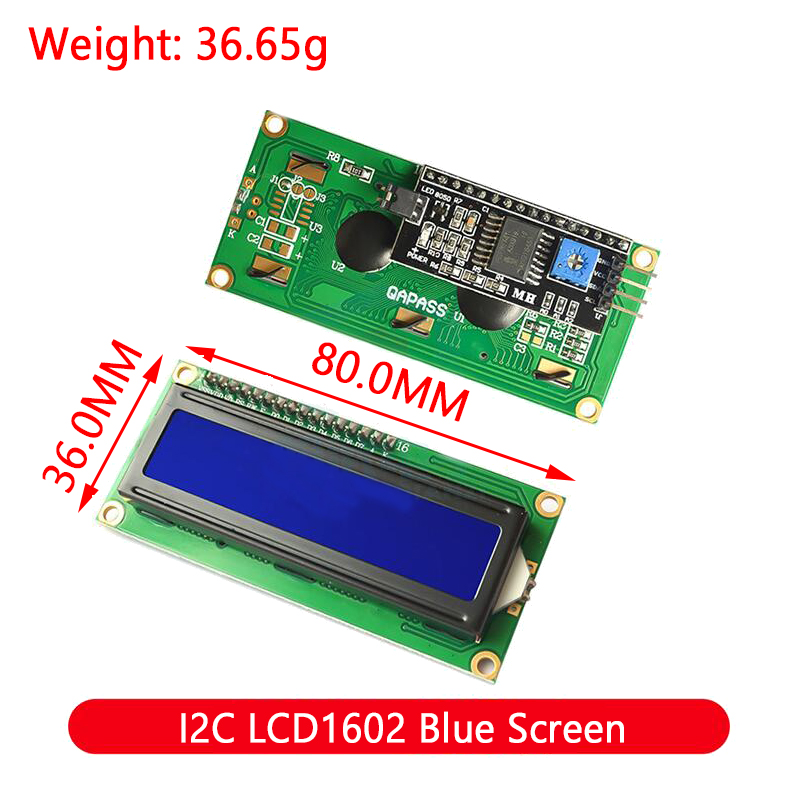 LCD Module Blue Green Screen F - Lcd 1602 评论和价格