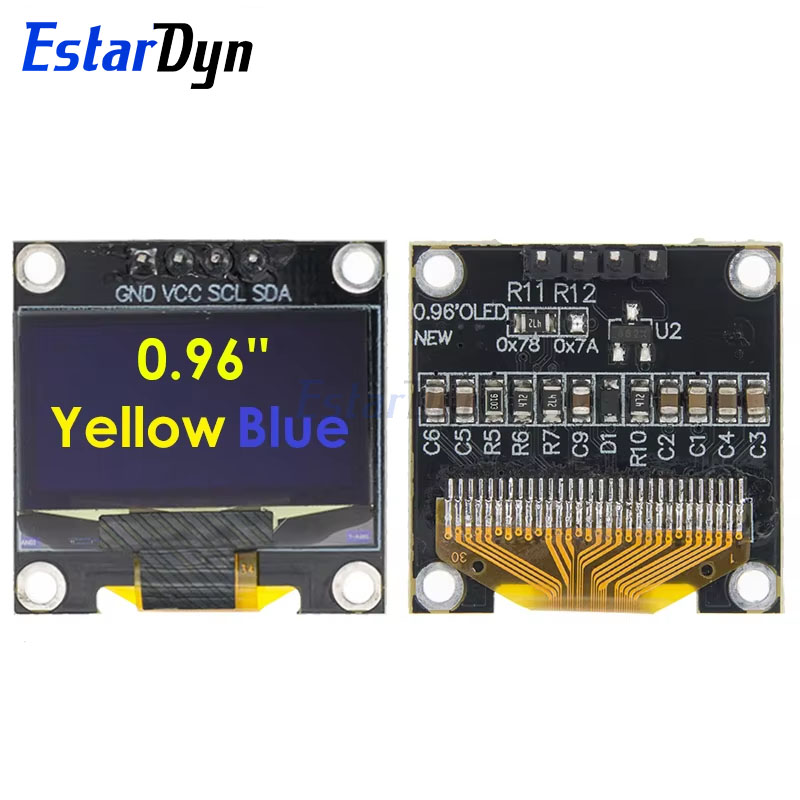 0.96 inch IIC SPI Serial 7/4Pi - Ssd1306 评论和价格