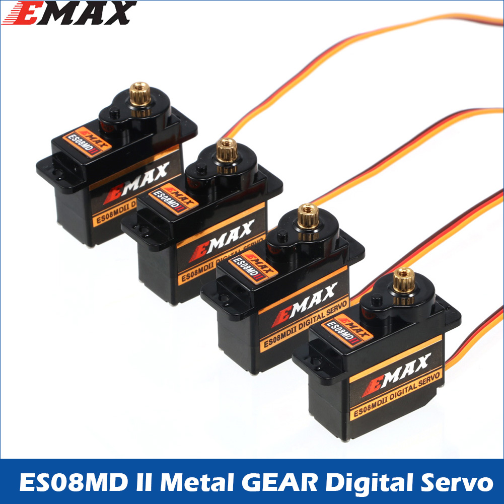 2/4/10pcs EMAX  ES08MD II Meta - Servo Sg90 评论和价格