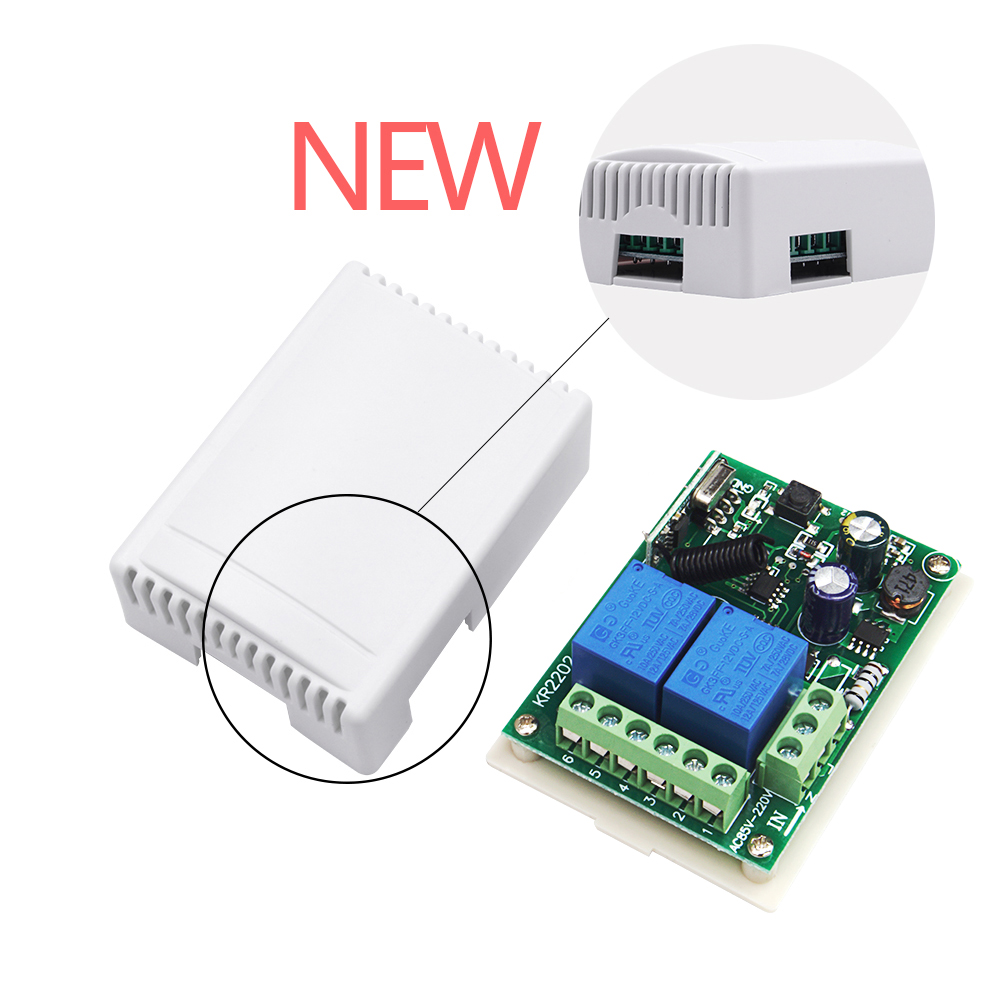 QIACHIP 433Mhz Universal Wirel - Relay Module 1 Channel 评论和价格