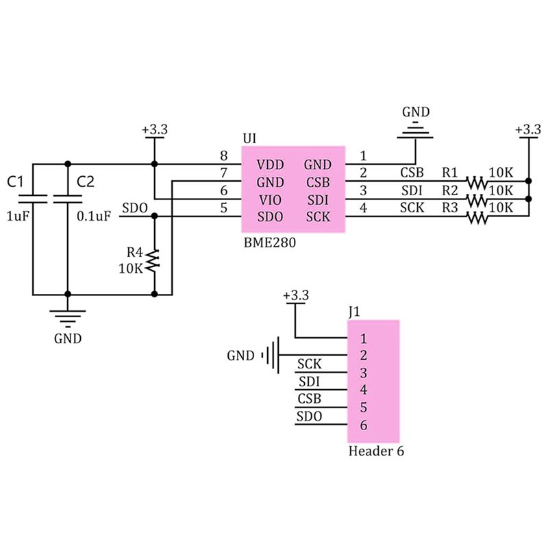 A93E-6PCS BME280 3.3V Sensor M - Bme280 评论和价格