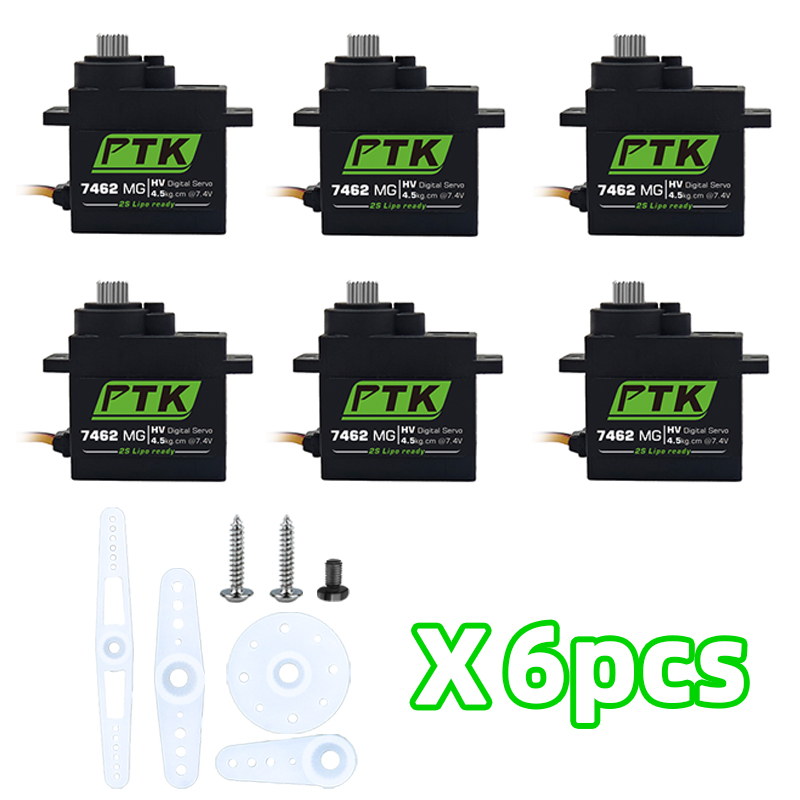 PTK 7462W MG Metal gear 9g mic - Servo Sg90 评论和价格