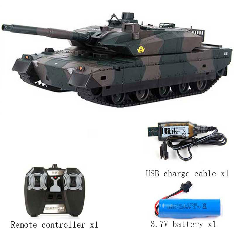4CH RC Mini Tank With LED Remo - Ir Remote Module 评论和价格
