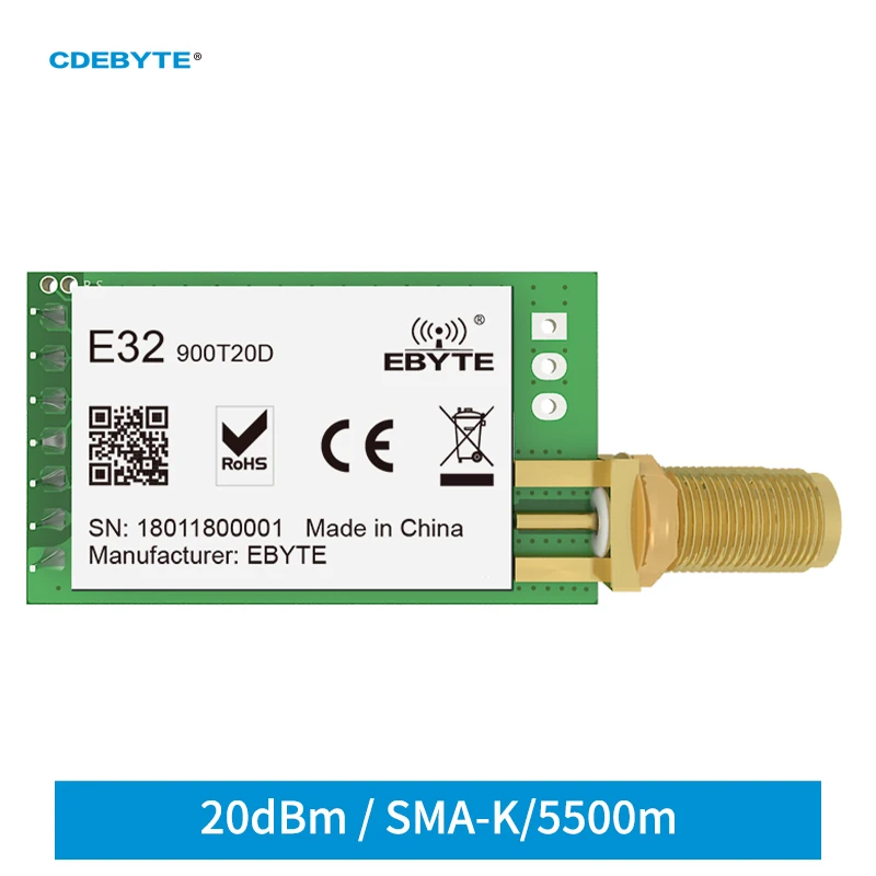 Ebyte E32-900T20D V8 LoRa 868M - Lora Sx1278 评论和价格