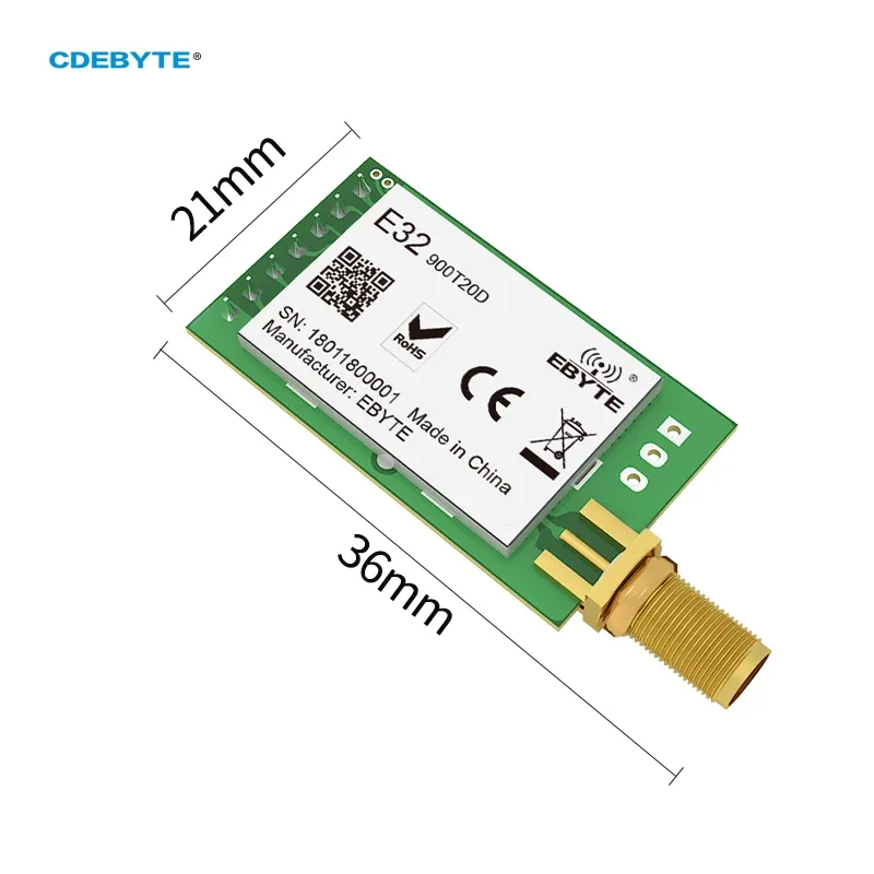 Ebyte E32-900T20D V8 LoRa 868M - Lora Sx1278 评论和价格
