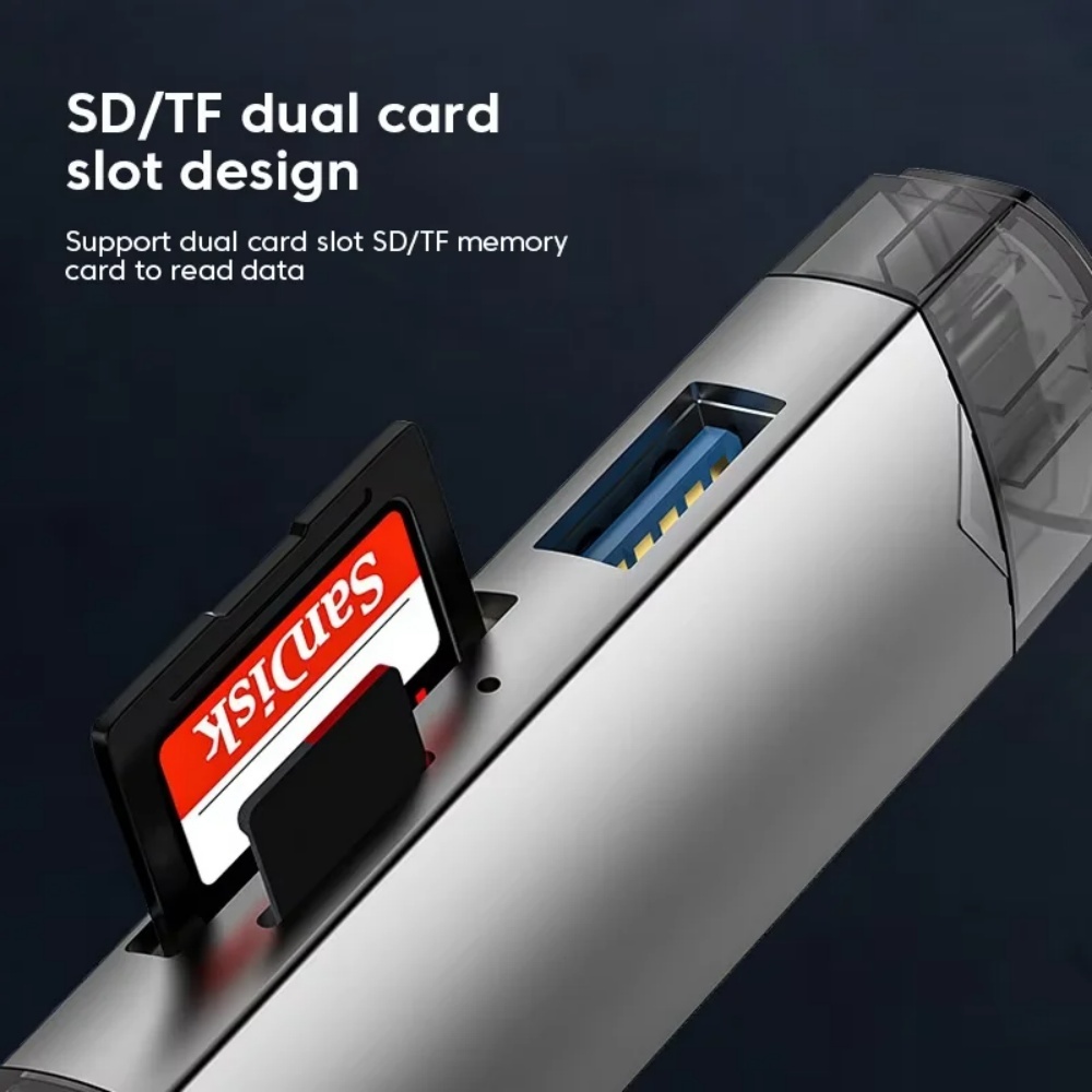6‑in‑1 USB 3.0 OTG Card Reader - Sd Card Module 评论和价格