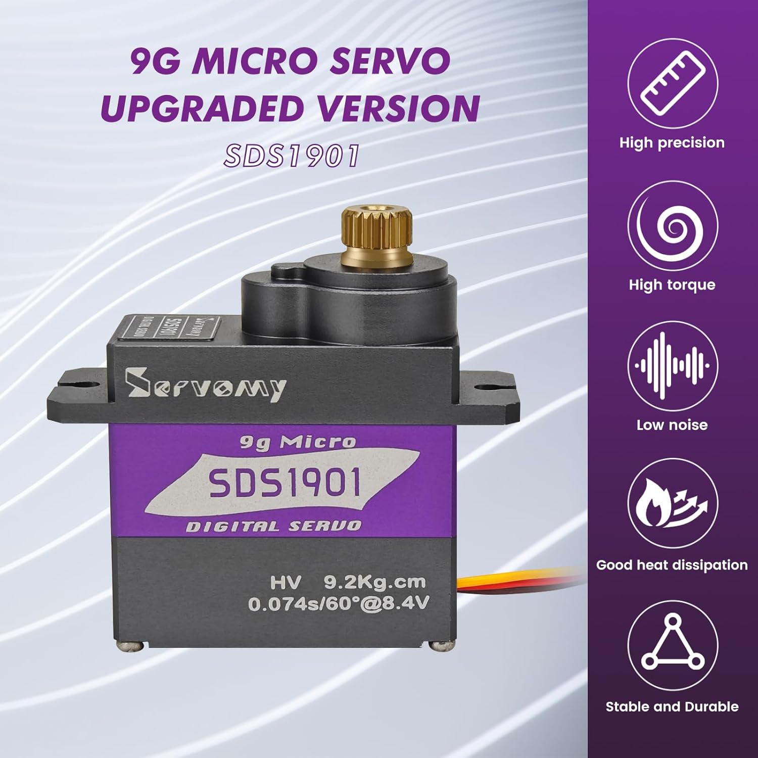 SERVOMY-SDS1901 Digital 9G Mic - Servo Sg90 评论和价格