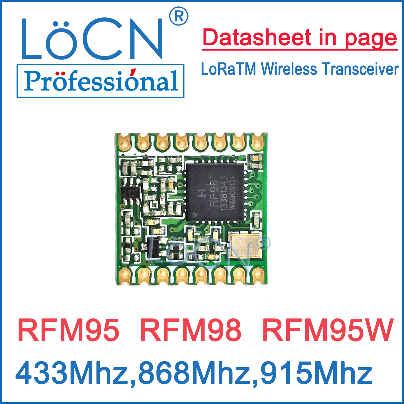 5pcs RFM95 RFM98 RFM96 RFM95W  - Lora Rfm95 评论和价格